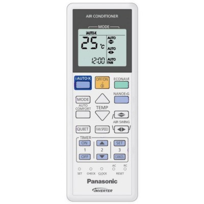 Пульт для кондиционер Panasonic CS-E7PKDW, CS-E9PKDW, CS-E12PKDW, CS-E15PKDW