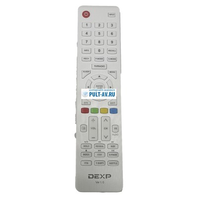 Пульт DEXP HJ5202-3 (Ver 1.0), для телевизор DEXP H32D7200K