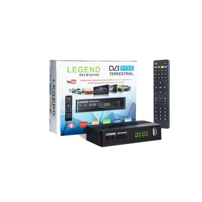 ТВ приемник LEGEND RST-B1201HD Цифровой Эфирный DVB-T/T2/C