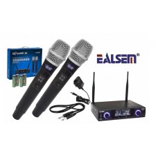 Вокальная радиосистема EALSEM ES-888-с двумя беспроводными микрофонами