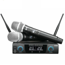 Караоке комплект LG Blu-ray DVD DP547H + вокальная радиосистема с двумя беспроводными микрофонами EALSEM ES-888