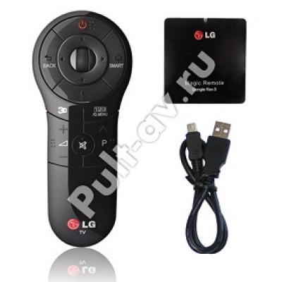Пульт LG AN-MR400G Magic Motion, LG AN-MR400D Magic Remote Dongle Rev.5, для LG Smart TV, СМАРТ ТВ