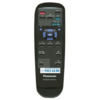 Пульт Panasonic EUR646525, для плазменная панель Panasonic PT37PD4P