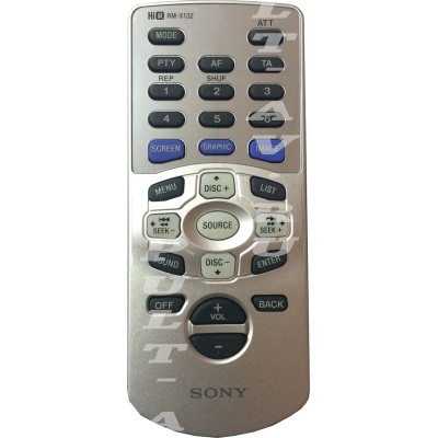 Пульт Sony RM-X132, для Sony MEX-5DI