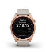 Умные часы Garmin Fenix 7s Solar 42 мм, серый с черным силиконовым ремешком черный — изображение 27