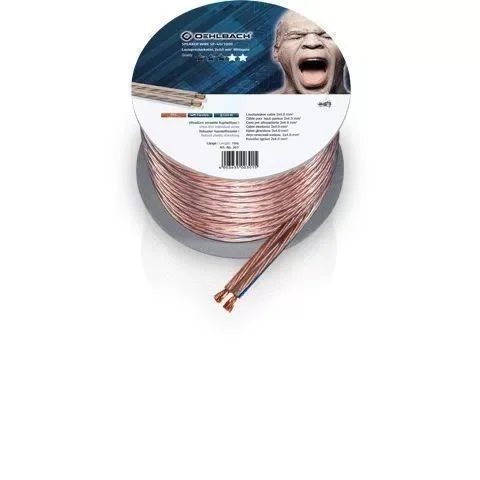 Кабель Oehlbach Speaker Wire SP-40 clear 20м