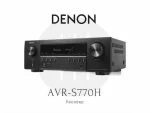 АV-ресивер Denon AVR-S770H Black