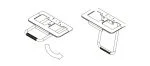 Адаптер для закрепления видеокамеры Kramer K-Bar Camera Bracket — изображение 2