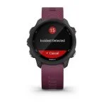 Умные часы Garmin Forerunner 245, 42 мм черный/вишневый — изображение 3