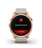 Умные часы Garmin Fenix 7s Solar 42 мм, серый с черным силиконовым ремешком черный — изображение 55