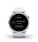 Умные часы Garmin Fenix 7s Solar 42 мм, серый с черным силиконовым ремешком черный — изображение 56