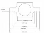 Sonance PS-C8R metal roung in bracket — изображение 3