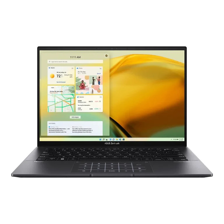 Ноутбук ASUS Zenbook 14 UM3402YA-KP860, 14" (2560x1600) IPS/AMD Ryzen 5 7430U/16 ГБ LPDDR4X/1024 ГБ SSD/AMD Radeon Graphics/Без системы, Черный (90NB0W95-M01LK0)