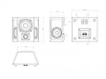 Настенная акустика M&K Sound M40T White Pair — изображение 6