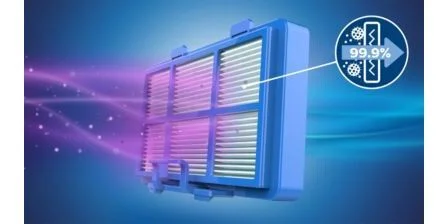 Система фильтрации Allergy H13 удерживает более 99,9 % мелкой пыли