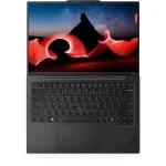Ноутбук Lenovo ThinkPad X1 Carbon G12, 14" (2880x1800) OLED 120 Гц/Intel Core Ultra 7 155U/32 ГБ DDR5/1024 ГБ SSD/Intel Graphics/Windows 11 Pro, Черный (21KDS6D100) — изображение 3
