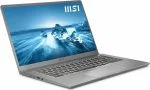 Ноутбук игровой MSI Prestige 15 A12UC-224RU, 15.6", IPS, Intel Core i5 1240P 1.7ГГц, 12-ядерный, 16ГБ LPDDR4x, 512ГБ SSD, NVIDIA GeForce RTX 3050 для ноутбуков - 4 ГБ, Windows 11 Professional, серебристый — изображение 2