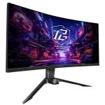 Монитор 34" ASRock Phantom Gaming PG34QRT2B Black VA — изображение 2