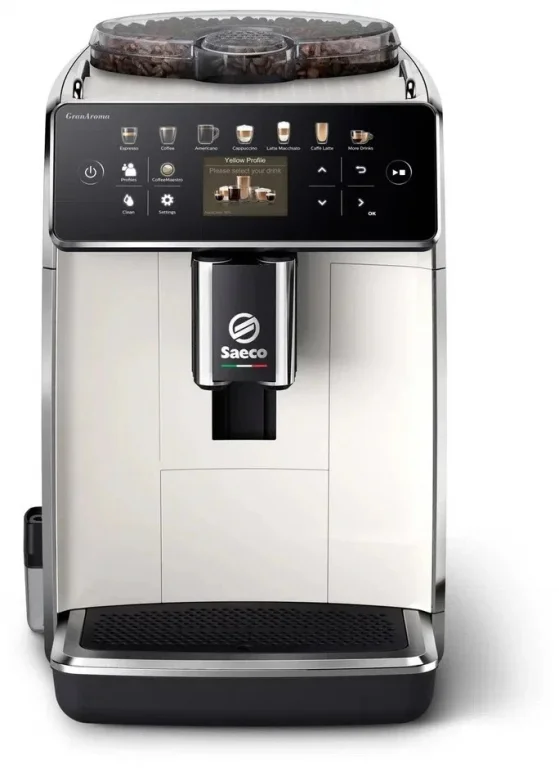 Кофемашина Saeco GranAroma SM6580, серебристый