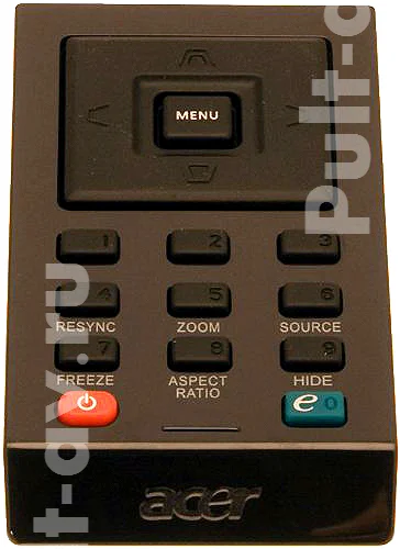 Пульт для проектор ACER X110, X112, X120, X1161, X1261, X1163, X1263, P1163