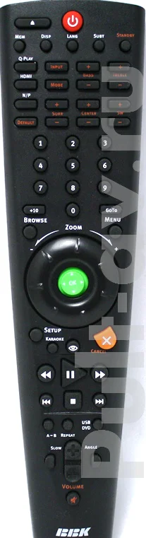 Оригинальный пульт BBK RC2740, для домашний кинотеатр BBK DK2740HD