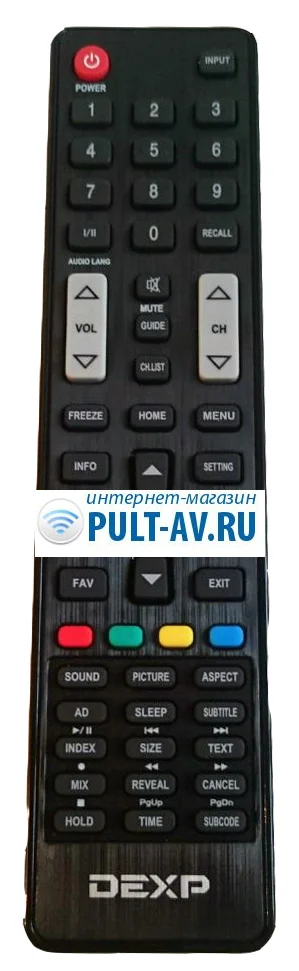 Оригинальный пульт DEXP F55B8200K