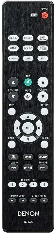 Пульт DENON RC-1225, для AV-ресивер DENON AVR-X250BT