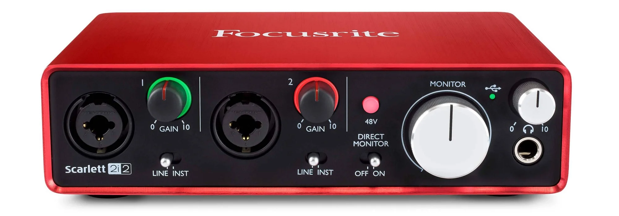 Звуковая карта FOCUSRITE Scarlett 2i2 2nd Gen