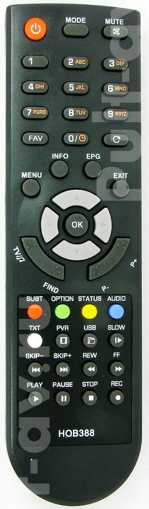Пульт GLOBO HQB388, для спутниковый ресивер GLOBO HD-X110