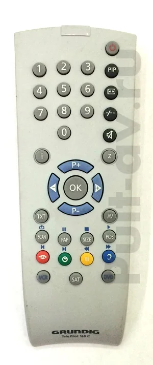 Оригинальный пульт GRUNDIG Tele Pilot TP160 C (3139 238 06321, G15187R)