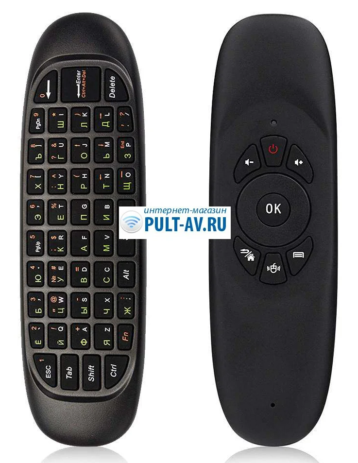 Huayu-G64L-Air-Mouse-Qwerty-keyboard-Android-Windows-Mac-os-linux Huayu G64L Air Mouse Qwerty Keyboard Android, Windows, Mac OS, Linux — изображение 1