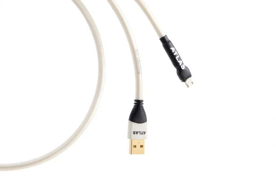 IMG_0512p-1 цифровой USB кабель Atlas Element USB A - B micro - 1.00m — изображение 1