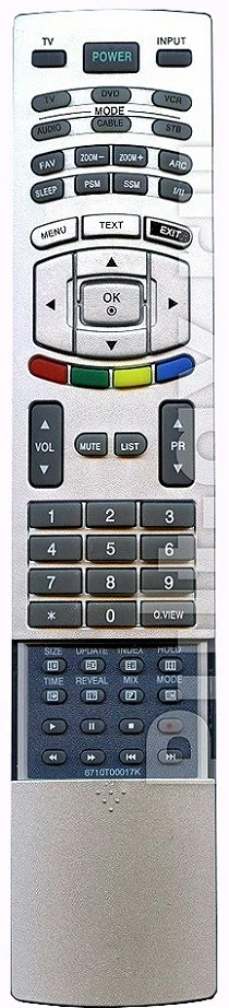Оригинальный пульт ДУ LG 6710T00017K  для телевизора LG RZ-37LZ55
