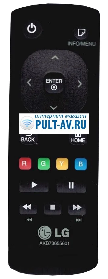 Оригинальный пульт LG AKB73655601