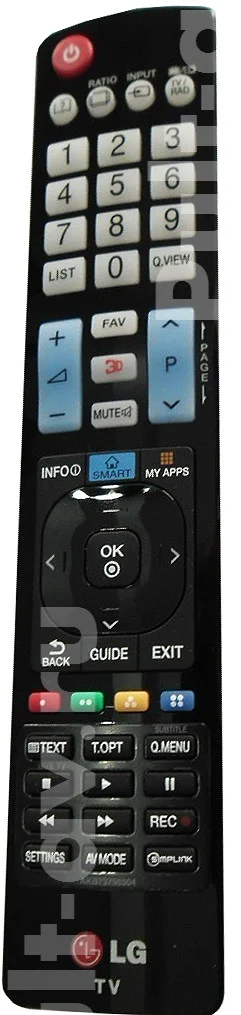 Оригинальный пульт LG AKB73756504, для телевизор LG 42LA620V