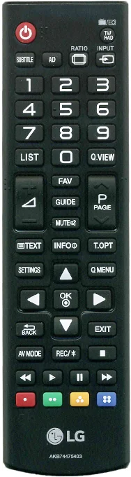 LG AKB74475403, пульт для телевизор LG 32LF510U