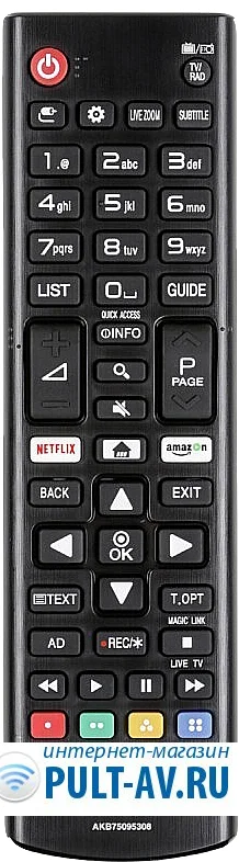 Не оригинальный пульт LG AKB75095308