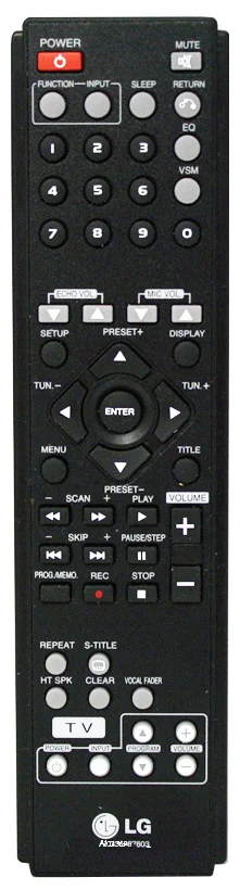 Пульт LG AKB36087613 (AKB36087603), для система домашний кинотеатр LG LH-TK3039Q