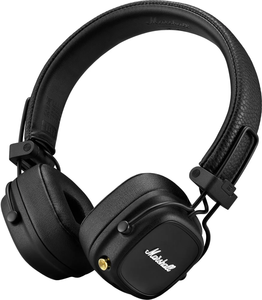 Беспроводные наушники Marshall MAJOR IV Bluetooth чёрные (BLACK)