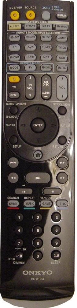 Пульт Onkyo RC-810M, для AV-ресивер Onkyo TX-NR809