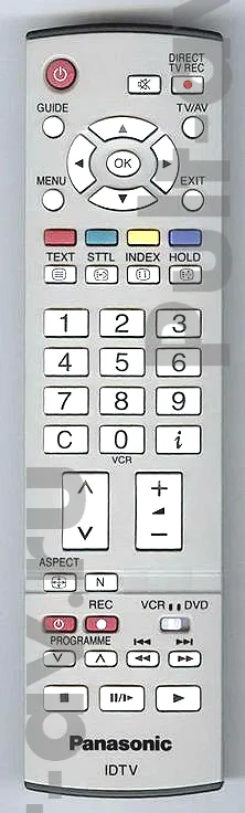 Пульт Panasonic N2QAYB000487, EUR7651090, EUR7651090A, EUR7651030