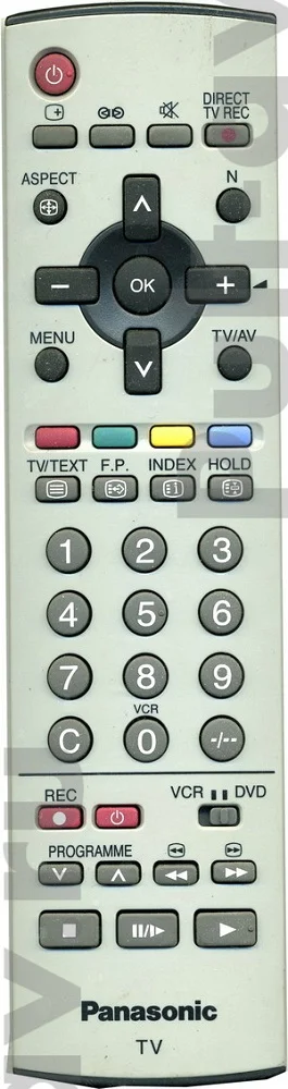 Пульт Panasonic EUR7628010, для телевизор Panasonic TX-32PS11P
