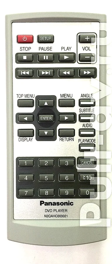 Пульт Panasonic N2QAHC000021, для DVD-плеер Panasonic DVD-LS80EE-K