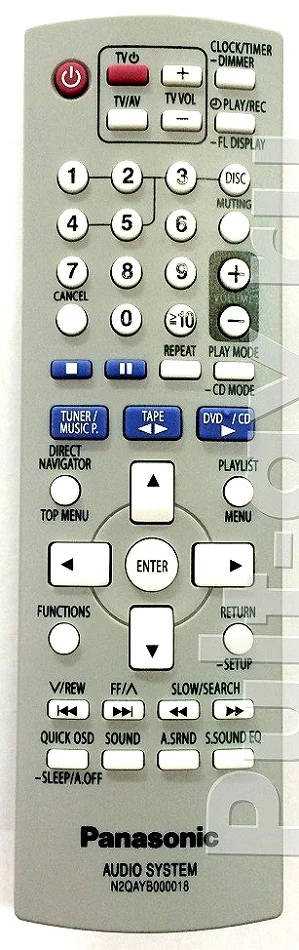 Пульт Panasonic N2QAYB000018 (N2QAYB000033)