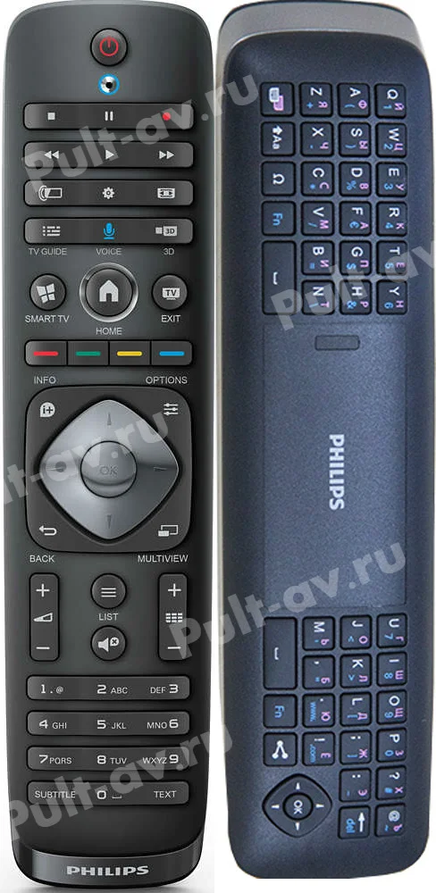 Пульт Philips 398GF15BEPH06T, YKF366-004, для телевизор Philips 49PUS7909/51, 55PUS7909/51