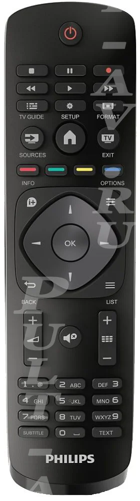 Оригинальный пульт PHILIPS RC996590009443, 398GR8BD1NEPHT, для телевизор PHILIPS 20PHH4109/60