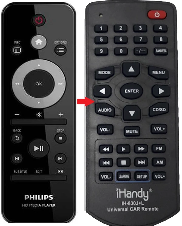 Пульт для Медиаплеер Philips HMP3000/12