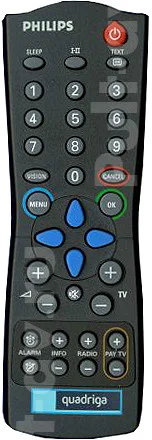 Philips RC2884/01 (313922883221, RC2882, 313922881971), пульт для телевизор Philips 21HT3304/01