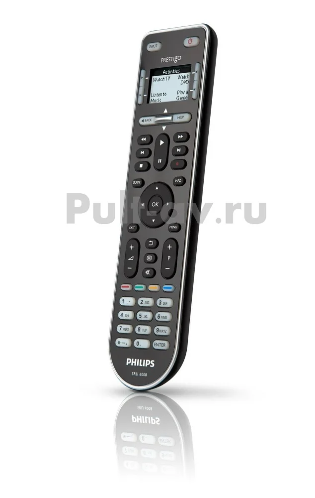 Универсальный пульт ДУ Philips Prestigo SRU6008/10  8 in1