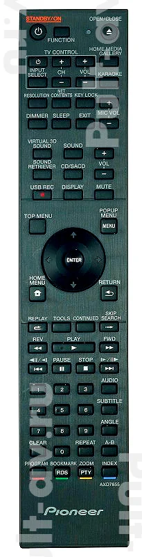Пульт Pioneer AXD7655, для домашний кинотеатр Pioneer BCS-424